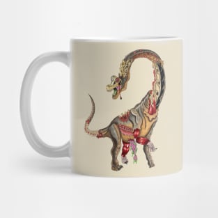 Zombie Brachiosaurus Mug